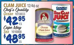 Restaurant Depot CLAM JUICE offer