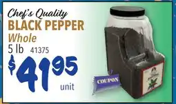 Restaurant Depot Chef's Quality BLACK PEPPER offer