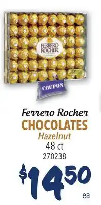 Restaurant Depot Ferrero Rocher CHOCOLATES offer