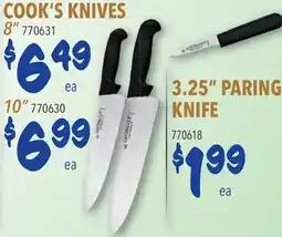 Restaurant Depot COOK'S KNIVES offer