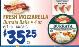 Restaurant Depot FRESH MOZZARELLA Burrata Balls offer