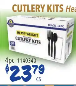 Restaurant Depot HEAVY WEIGHT CUTLERY KITS offer