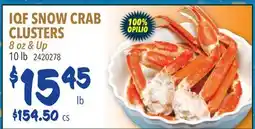 Restaurant Depot IQF SNOW CRAB CLUSTERS offer