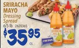 Restaurant Depot SRIRACHA MAYO Dressing Spread offer