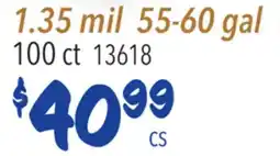 Restaurant Depot 1.35 mil 55-60 gal offer