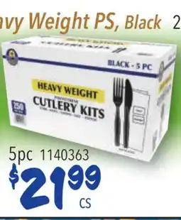 Restaurant Depot Heavy Weight PS, Black offer