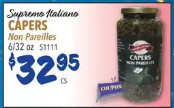 Restaurant Depot Supremo Italiano CAPERS Non Pareilles offer