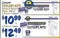 Restaurant Depot Sunset CUTLERY KITS offer