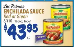 Restaurant Depot Las Palmas ENCHILADA SAUCE Red or Green offer