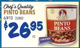 Restaurant Depot Chef's Quality PINTO BEANS offer