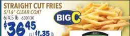 Restaurant Depot STRAIGHT CUT FRIES offer
