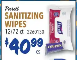 Restaurant Depot Purell SANITIZING WIPES offer
