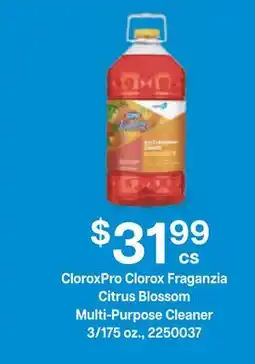 Restaurant Depot CloroxPro Clorox Fraganzia Citrus Blossom Multi-Purpose Cleaner offer