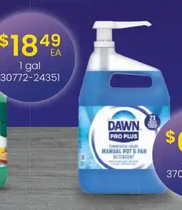 Restaurant Depot DAWN PRO PLUS COMMERCIAL GRADE MANUAL POT & PAN DETEUCENT offer