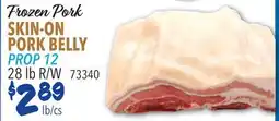 Restaurant Depot Frozen Pork SKIN-ON PORK BELLY offer