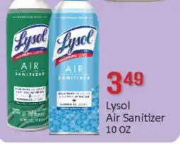 General Discount Lysol Air Sanitizer offer