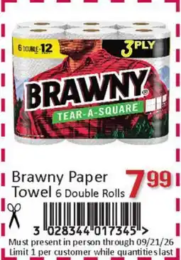 General Discount Brawny Paper Towel offer
