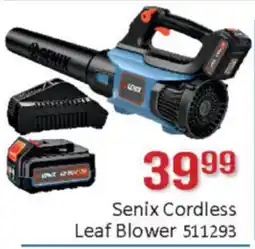 General Discount Senix Cordless Leaf Blower 511293 offer