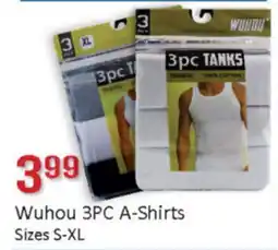 General Discount Wuhou 3PC A-Shirts offer