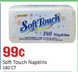 General Discount Soft Touch Napkins offer