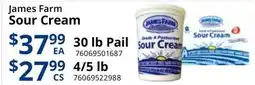 Restaurant Depot James Farm Sour Cream offer