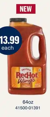 Restaurant Depot TRAVEL SIZE Red-Hot Wings offer