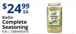 Restaurant Depot Badia Complete Seasoning offer
