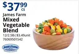 Restaurant Depot James Farm Mixed Vegetable Blend offer
