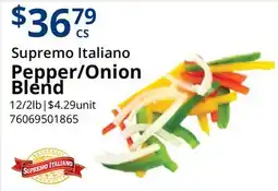 Restaurant Depot Supremo Italiano Pepper/Onion Blend offer