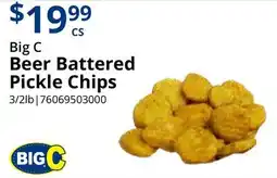 Restaurant Depot Big C Beer Battered Pickle Chips offer
