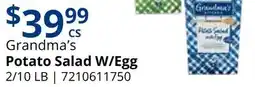 Restaurant Depot Grandma's Potato Salad W/Egg offer