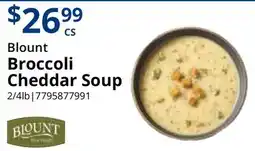 Restaurant Depot Blount Broccoli Cheddar Soup offer