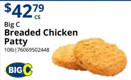 Restaurant Depot Big C Breaded Chicken Patty offer