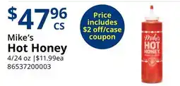 Restaurant Depot Mike's Hot Honey offer