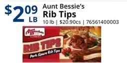 Restaurant Depot Aunt Bessie's Rib Tips offer
