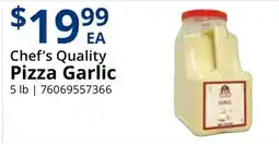 Restaurant Depot Chef's Quality Pizza Garlic offer