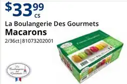 Restaurant Depot La Boulangerie Des Gourmets Macarons offer