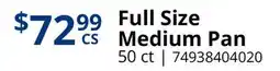 Restaurant Depot Full Size Medium Pan offer