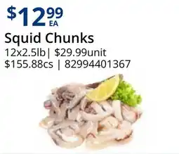 Restaurant Depot Squid Chunks offer