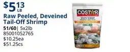 Restaurant Depot Raw Peeled, Deveined Tail-Off Shrimp offer
