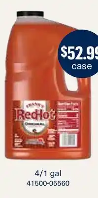 Restaurant Depot FRANCO'S RED HOT offer