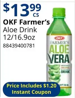 Restaurant Depot OKF Farmer's Aloe Drink offer