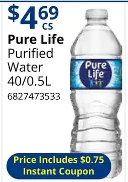 Restaurant Depot Pure Life Purified Water offer