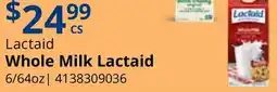 Restaurant Depot Lactaid Whole Milk offer
