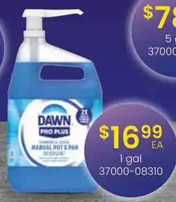 Restaurant Depot DAWN PRO PLUS COMMERCIAL ACTION MANUAL POT & PAN DETERGENT offer