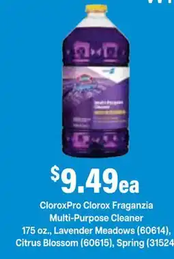 Restaurant Depot CloroxPro Clorox Fraganzia Multi-Purpose Cleaner offer