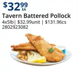 Restaurant Depot Tavern Battered Pollock offer