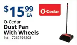 Restaurant Depot O-Cedar Dust Pan With Wheels offer