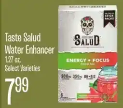 Jewel-Osco Taste Salud Water Enhancer offer