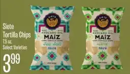 Jewel-Osco Siete Tortilla Chips offer